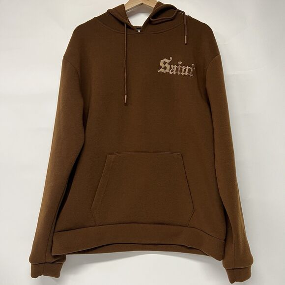 Urban Edge Bring Y2K Style Saint Hoodie Large - Picture 1 of 10